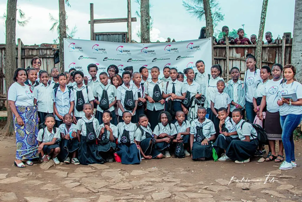 Buene Pads’ International Menstrual Hygiene Day Initiative at Complexe Scolaire Le Génie in Kavumu, Democratic Republic of Congo