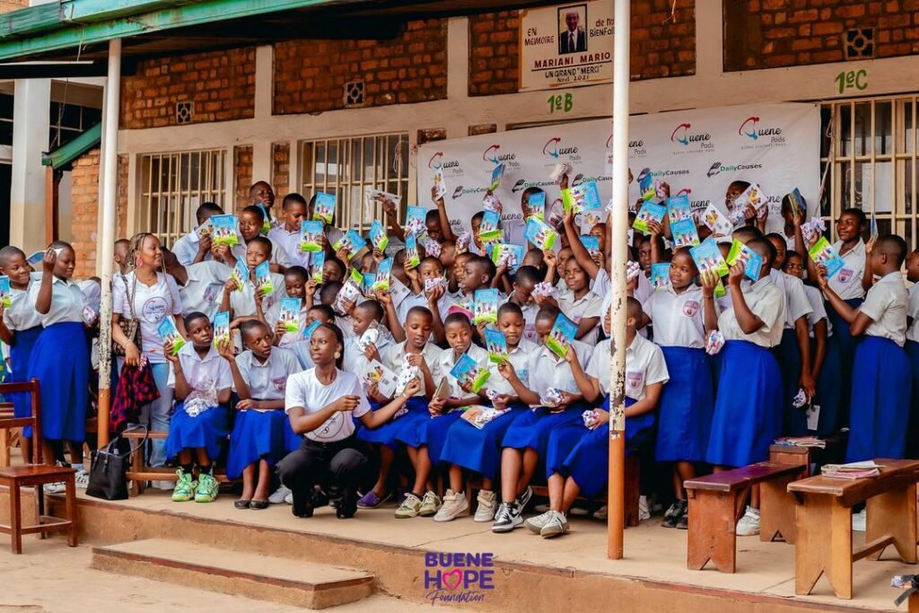 Promoting Menstrual Health Awareness at Collège Saint-Pio in Bukavu
